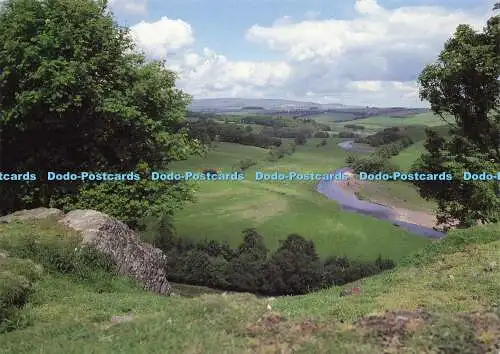 D164732 Coquetdale. Der River Coquet ist Northumberland Longest River. Northumber