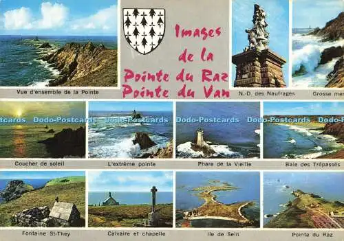 D164736 Images de la Pointe du Raz. Pointe du Van. Ile de Sein. Jos. Multi View