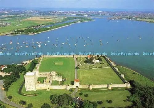 D164742 Hampshire. Portchester Castle. Die mittelalterliche Burg von Portchester. Engli