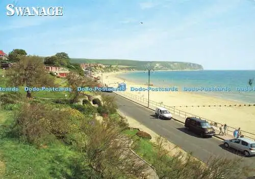 D165897 Swanage. Die Esplanade und Bucht. J. Lachs