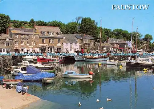 D165904 Padstow. Cornwall. Der Kai. J. Lachs