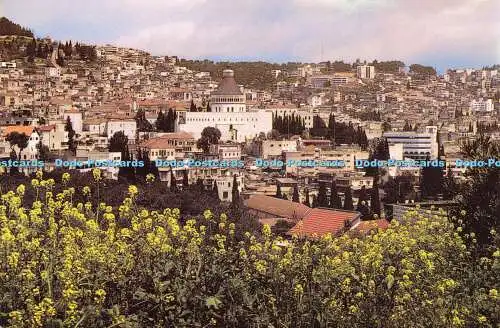 D164768 Nazareth. Gesamtansicht Mitte. Die Kirche der Verkündigung. Holy View