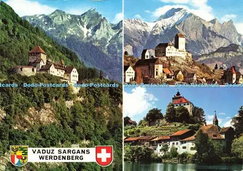 D165933 Vaduz Sargans Werdenberg. Agfacolor. Multi View