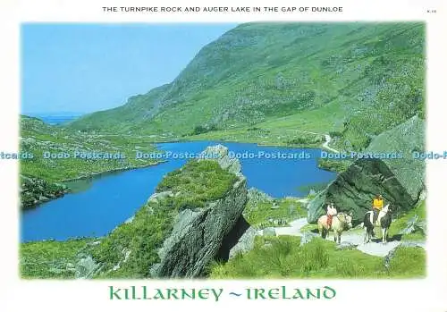 D162619 Killarney. Irland. The Turnpike Rock and Auger Lake in the Gap of Dunlo