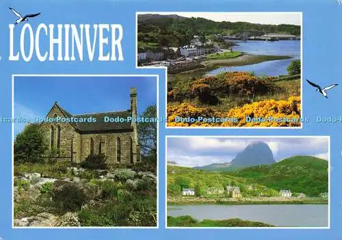 D162620 Lochinver. Assynt and Stoer Church of Scotland. John Hinde. J. Arthur Di