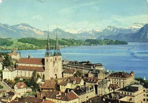 D165949 Luzern und die Berge. Franz Schneider