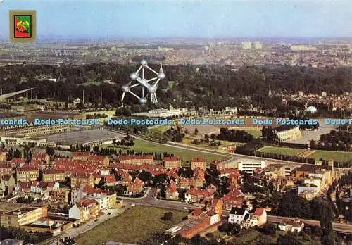 D166913 Brüssel. Panorama vom Heysel. Fisa. J.V.d.B