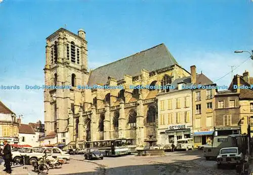 D162679 En Champagne. Sezanne. Marne. Eglise Saint Denis. Estel. Leconte. 1974