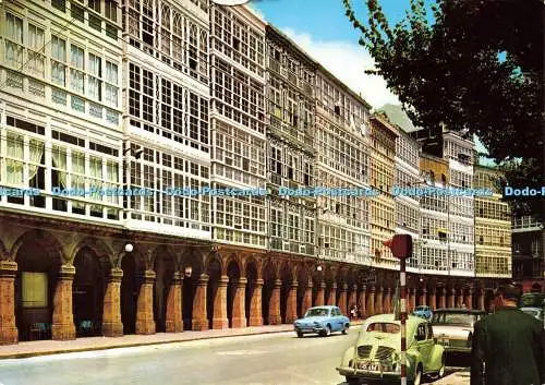 D164863 Coruna. Die Avenida La Marina. Arribas