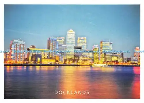 D166030 Docklands. Daraotsu. London A. Z. Postkarte