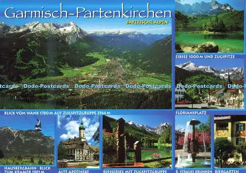 D166039 Garmisch Partenkirchen. Bayerische Alpen. Alte Apotheke. Huber. Multi Vi