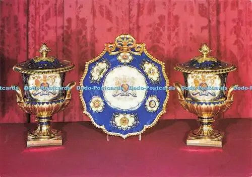 D162720 The Royal Collection. Teil eines Worcester-Service im Auftrag von King W