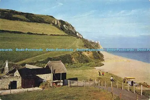 D166966 Devon. Branscombe Beach. J. Arthur Dixon