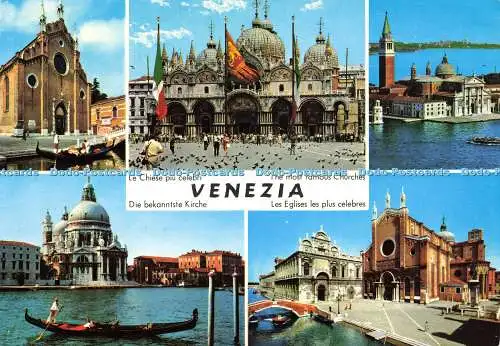 D164887 Venezia. Die berühmtesten Kirchen. S. Marco. Ardo. P. Marzari. Multi Vie