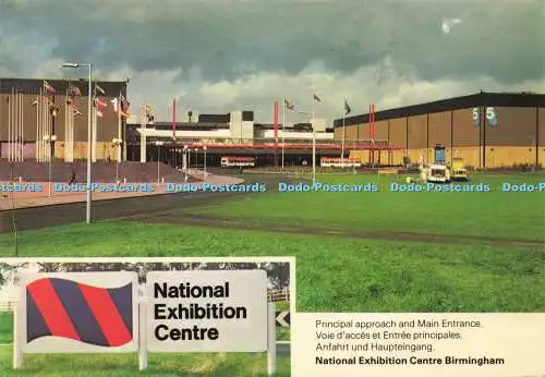 D162772 National Exhibition Center Birmingham. Hauptansatz und Haupteinstieg