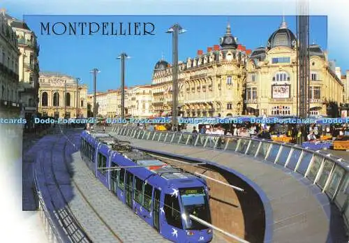 D162773 Montpellier. Herault. La Place de la Comedie. Estel Blois. Leconte