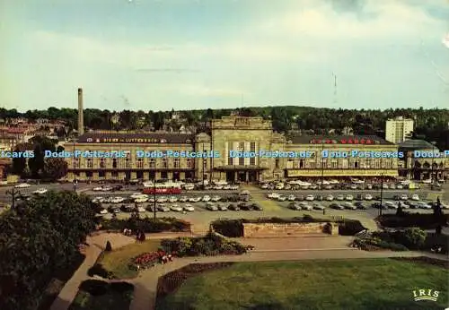 D162778 Mulhouse. Haut Rhin. La Gare. La Cigogne. Iris