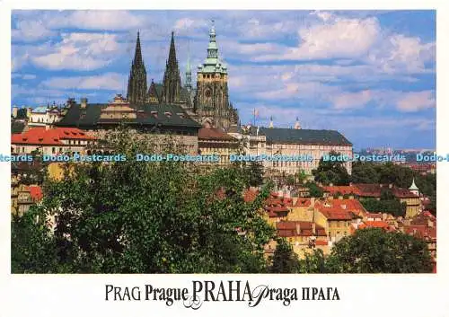 D166151 Prag. Blick auf die Prager Burg. Vraji. Jiri Vsetecka