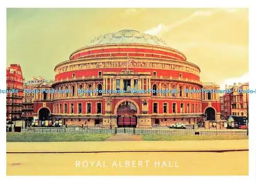 D166156 Royal Albert Hall. Daraotsu. London A. Z. Postkarte