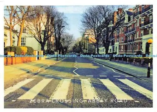 D166175 Abbey Road. Zebrakreuzung. Daraotsu. London A. Z. Postkarte