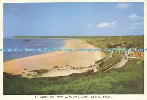D162859 Kanalinseln. St. Ouen Bay von La Pulente. Jersey. Cardall. 1965
