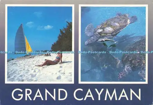 D165031 Grand Cayman. Seven Mile Beach. Astralgrafik. Fisa. E. Benavides. 199