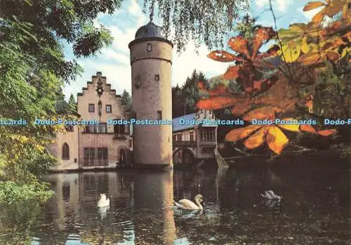 D165035 Wasserschloss Mespelbrunn im Spessart. Krapohl