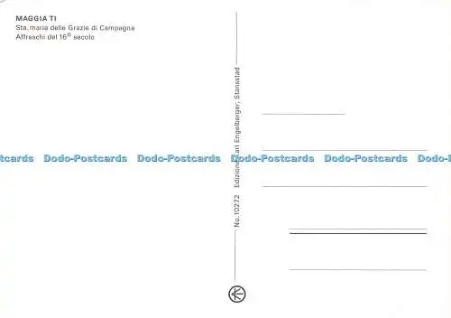 D167124 Maggia Ti. Sta. Maria Delle Grazie di Campagna. Karl Engelberger