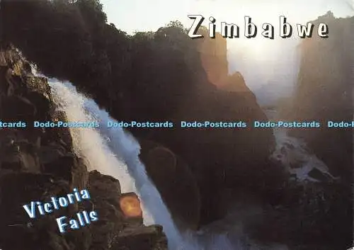 D165041 Simbabwe. Victoria Falls. Touristenförderung in Afrika. Stewart Lyons