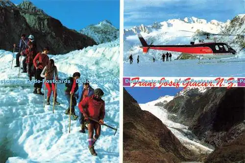 D165042 N.Z. Franc Josef Gletscher. Colourview Publikationen. 1995. Multi View