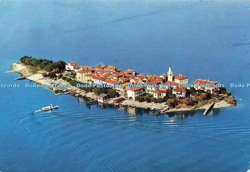 D166205 Maggiore See. Insel Pescatori. Aus dem Flugzeug. Muzio