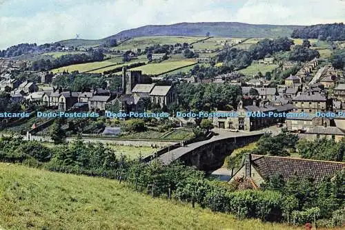 D165049 Rothbury und die Brücke. J. Arthur Dixon. Douglas Scott