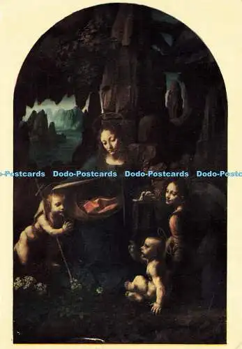 D167134 London. Treuhänder der Nationalgalerie. Madonna der Felsen. Leonardo