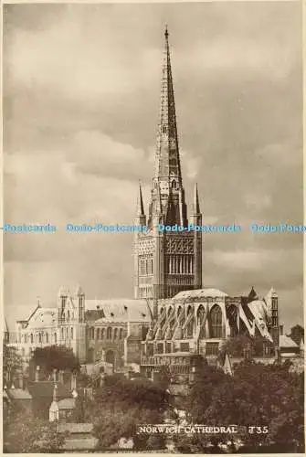 D167147 Kathedrale von Norwich. Jarrold. Crome Fotoserie. Norvic Mill Photo