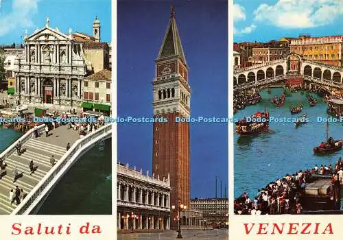 D166238 Saluti da Venezia. P. und Z. Fotometalgrafica