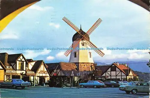 D162936 California. Solvang. Woody Gillette. Plastichrome von Colourpicture. 1974