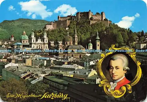 D166257 Salzburg. Blick Vom Mönchsberg. Brigitte David Grundler. Gemütliche