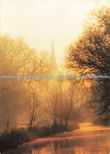 D167191 Oxford. Nuffield College. Der Turm bei Sonnenaufgang. Chris Andrews Foto