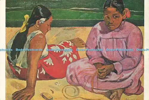 D166268 Musee Du Louvre. Ecole Francaise. Frauen von Tahiti. Paul Gauguin. Nomis