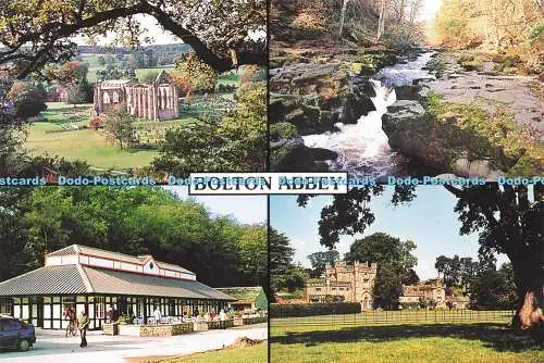 D163016 Bolton Abbey. The Strid. Heritage Karten und Souvenirs. Multi View