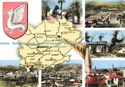 D163029 Draguignan. Var. Cim. RP. Multi View