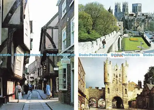 D166368 York. The Shambles. Richter. C. 6036. Multi View