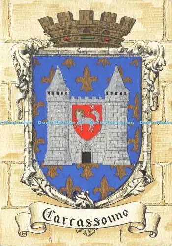 D167305 Carcassonne. M. Barre und J. Dayez. O.P.L