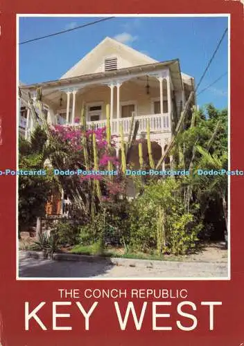 D167332 The Conch Republic Key West. Plastichrom. A Paper Magic Company. Bob Gl