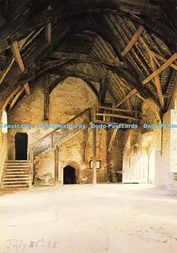 D167364 Stokesay Castle. Die Halle. English Life Publications