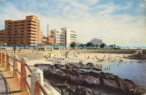 D163117 Rocklands Beach. Sea Point. Ist eine beliebte Badestelle direkt unterhalb der Esp