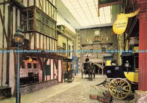 D166449 York. Das Schlossmuseum. Kirkgate. Fotopräzision
