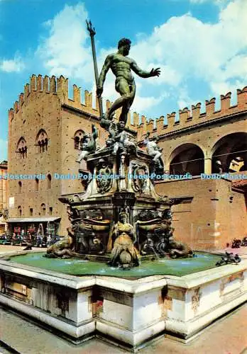 D167410 Bologna. Der Neptun. Cartovendita