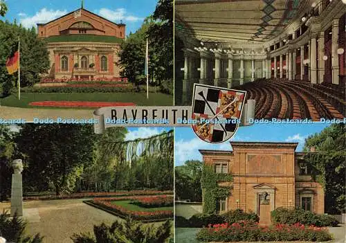 D166484 Bayreuth. Oberfr. Ansichtskartenverlag. Multi View