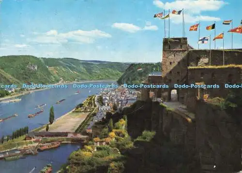 D166486 St. Goar am Rhein. Festung Rheinfels. Cramers